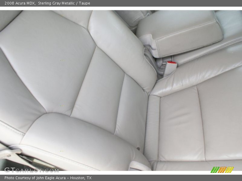 Sterling Gray Metallic / Taupe 2008 Acura MDX