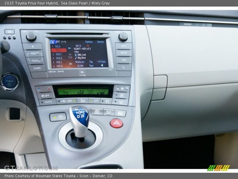 Controls of 2015 Prius Four Hybrid