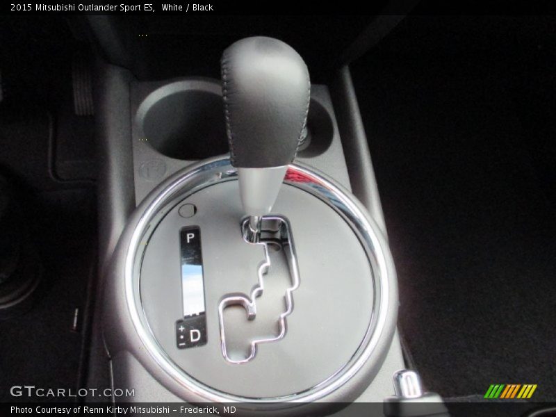 White / Black 2015 Mitsubishi Outlander Sport ES