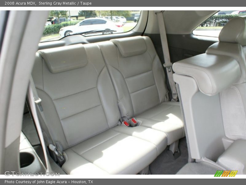 Sterling Gray Metallic / Taupe 2008 Acura MDX