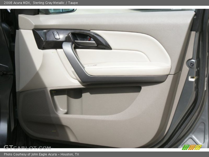 Sterling Gray Metallic / Taupe 2008 Acura MDX