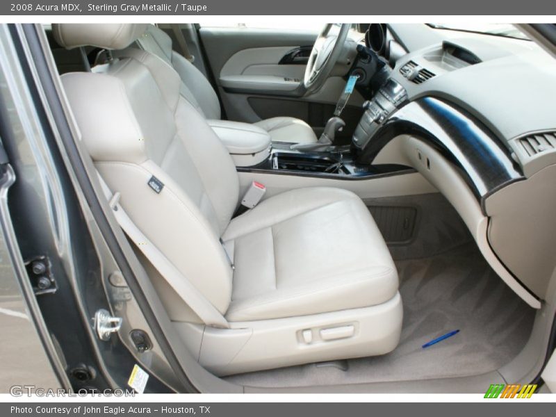 Sterling Gray Metallic / Taupe 2008 Acura MDX