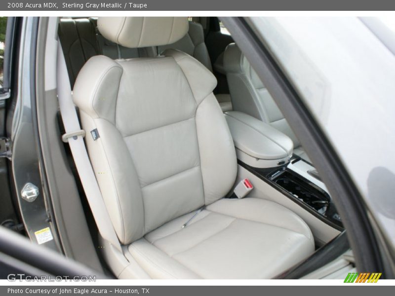 Sterling Gray Metallic / Taupe 2008 Acura MDX