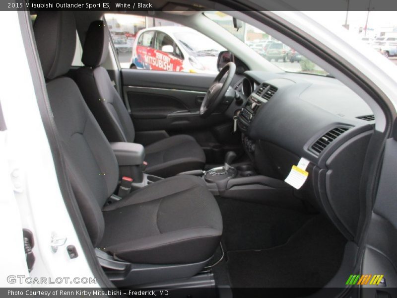 White / Black 2015 Mitsubishi Outlander Sport ES
