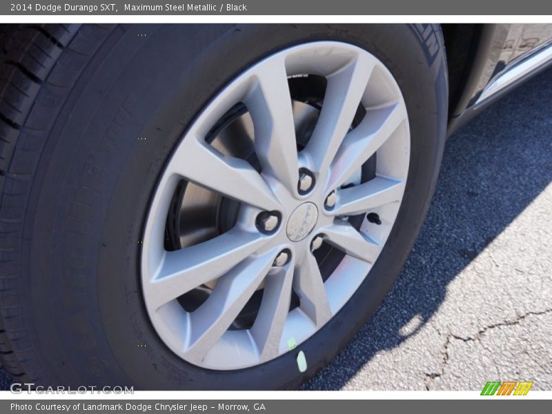 Maximum Steel Metallic / Black 2014 Dodge Durango SXT