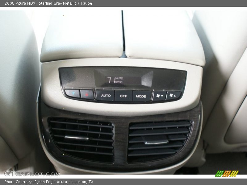 Sterling Gray Metallic / Taupe 2008 Acura MDX