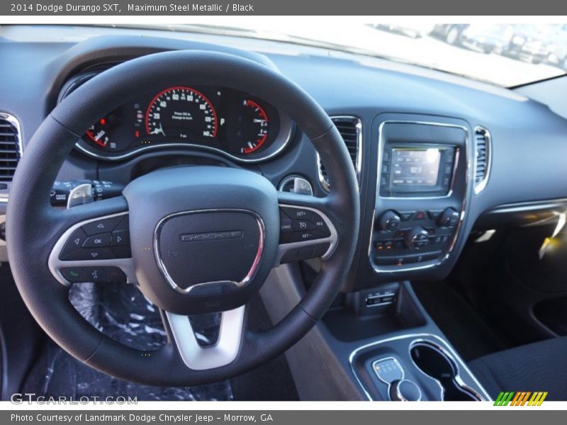 Maximum Steel Metallic / Black 2014 Dodge Durango SXT