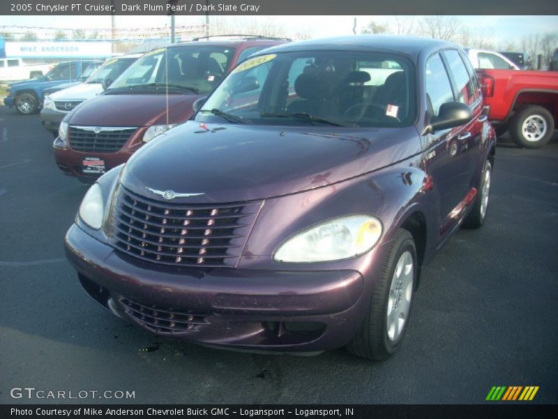 Dark Plum Pearl / Dark Slate Gray 2005 Chrysler PT Cruiser