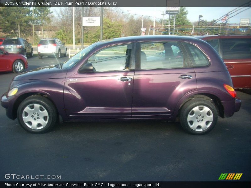 Dark Plum Pearl / Dark Slate Gray 2005 Chrysler PT Cruiser