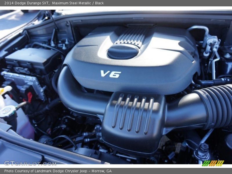 Maximum Steel Metallic / Black 2014 Dodge Durango SXT
