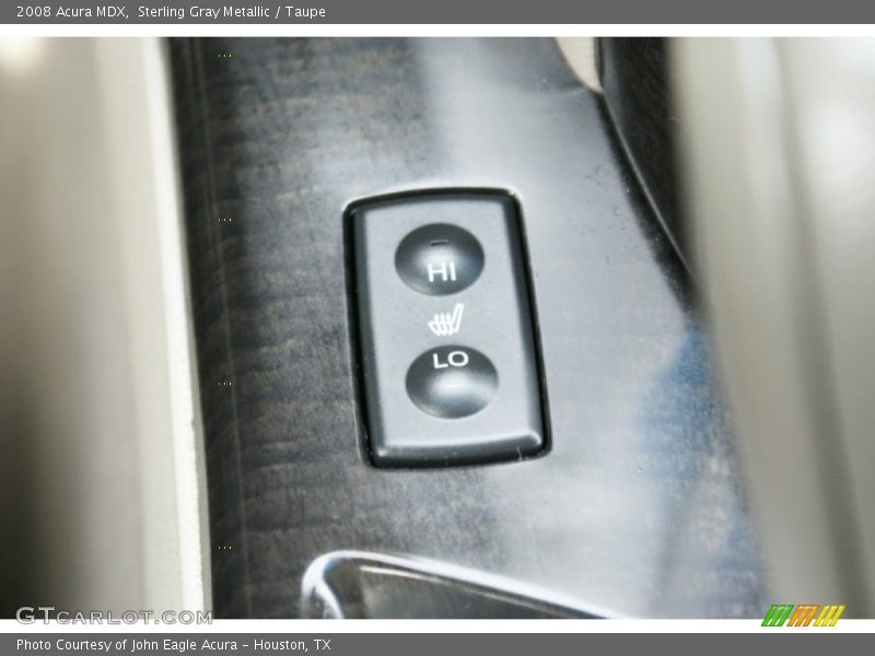 Sterling Gray Metallic / Taupe 2008 Acura MDX