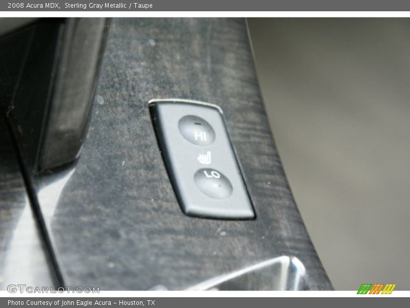 Sterling Gray Metallic / Taupe 2008 Acura MDX