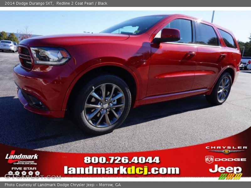 Redline 2 Coat Pearl / Black 2014 Dodge Durango SXT