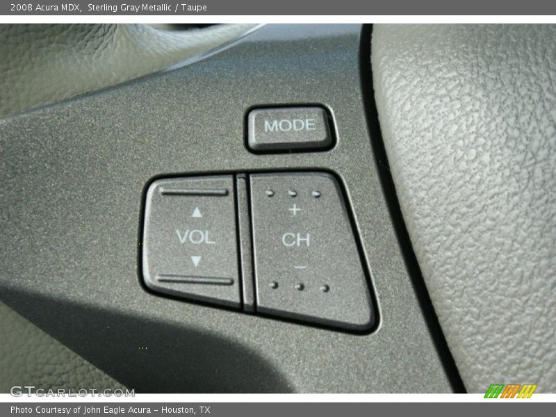 Sterling Gray Metallic / Taupe 2008 Acura MDX