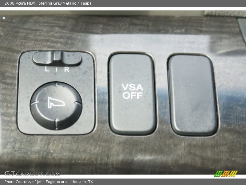Sterling Gray Metallic / Taupe 2008 Acura MDX