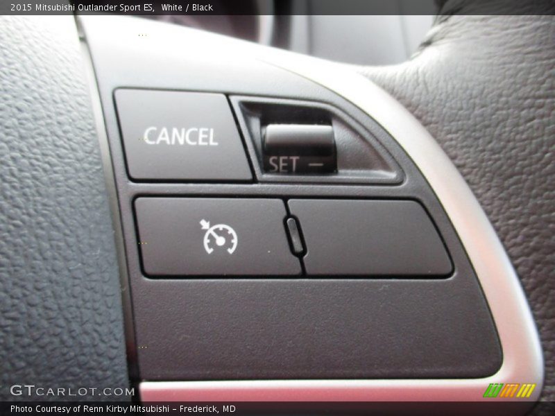 White / Black 2015 Mitsubishi Outlander Sport ES