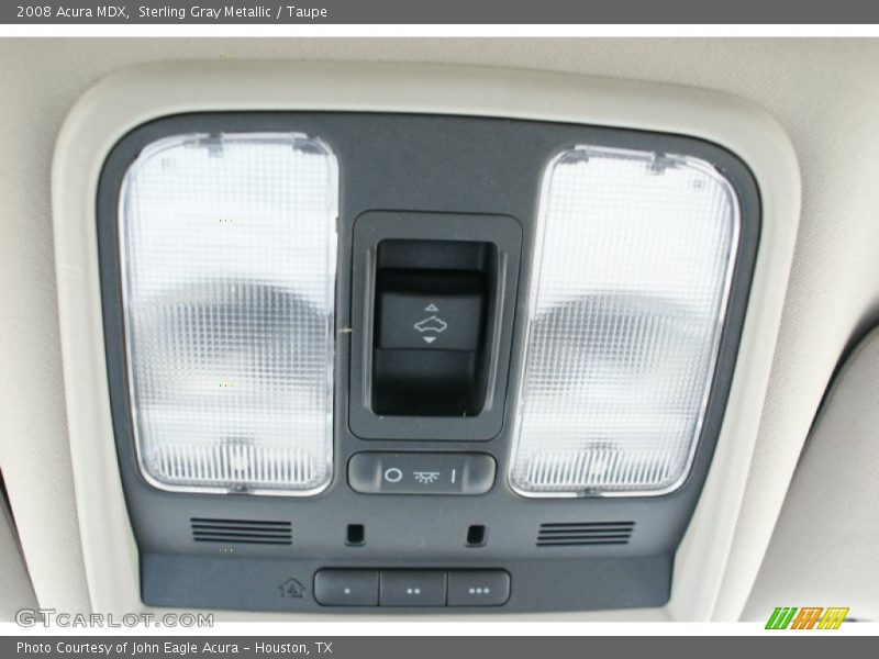 Sterling Gray Metallic / Taupe 2008 Acura MDX