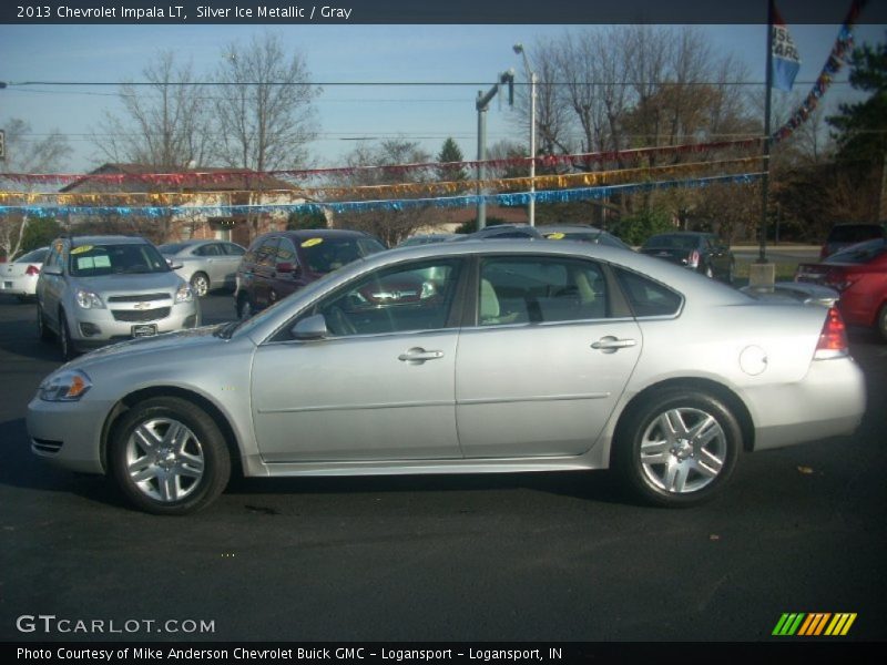 Silver Ice Metallic / Gray 2013 Chevrolet Impala LT