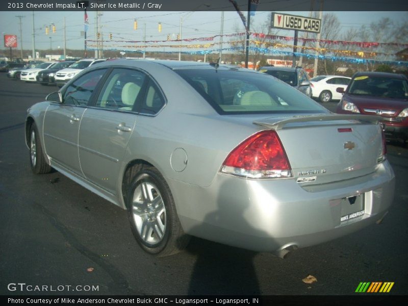 Silver Ice Metallic / Gray 2013 Chevrolet Impala LT