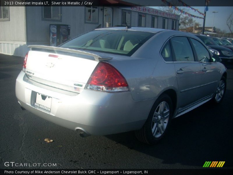 Silver Ice Metallic / Gray 2013 Chevrolet Impala LT