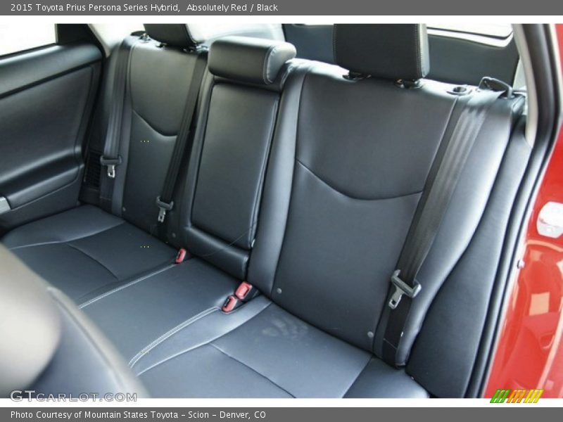 Absolutely Red / Black 2015 Toyota Prius Persona Series Hybrid