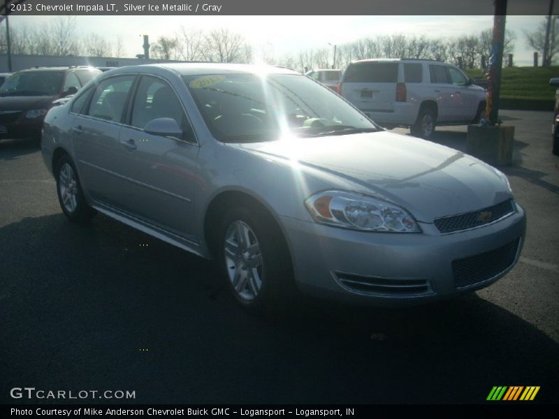 Silver Ice Metallic / Gray 2013 Chevrolet Impala LT