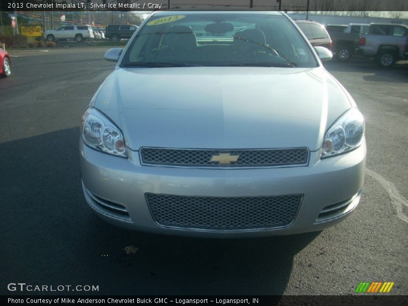 Silver Ice Metallic / Gray 2013 Chevrolet Impala LT
