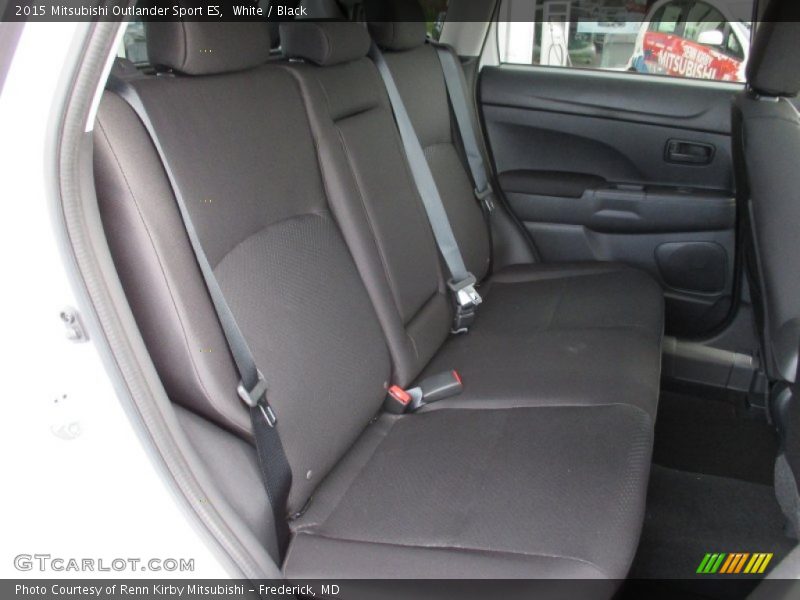 White / Black 2015 Mitsubishi Outlander Sport ES