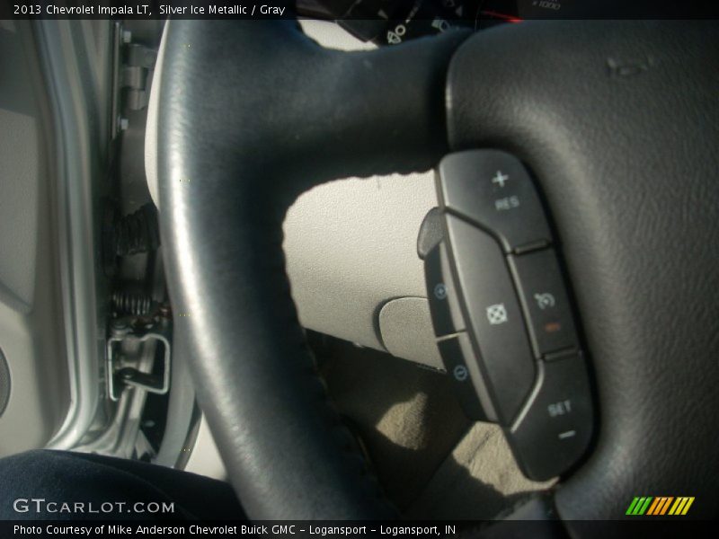 Silver Ice Metallic / Gray 2013 Chevrolet Impala LT