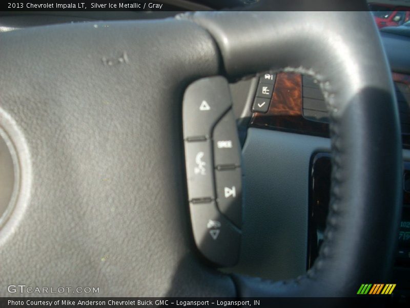 Silver Ice Metallic / Gray 2013 Chevrolet Impala LT