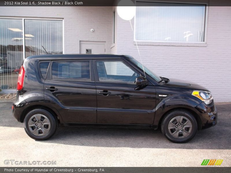 Shadow Black / Black Cloth 2012 Kia Soul 1.6