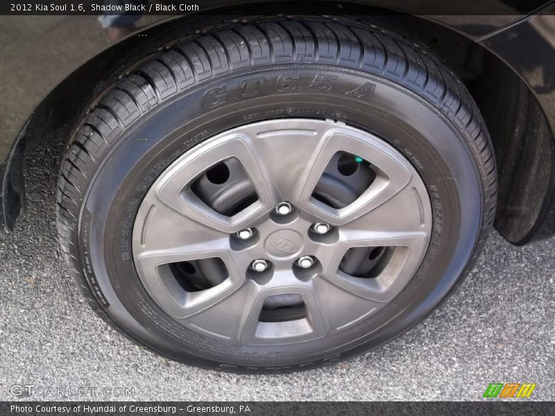 Shadow Black / Black Cloth 2012 Kia Soul 1.6