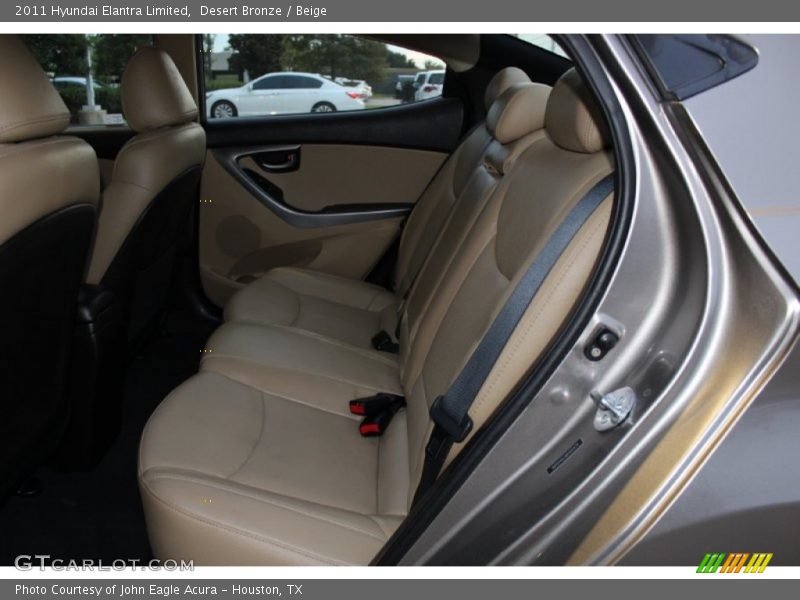 Desert Bronze / Beige 2011 Hyundai Elantra Limited