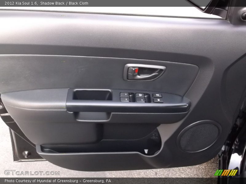 Shadow Black / Black Cloth 2012 Kia Soul 1.6
