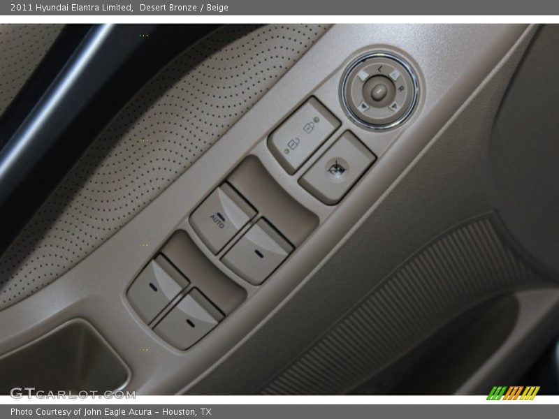 Desert Bronze / Beige 2011 Hyundai Elantra Limited