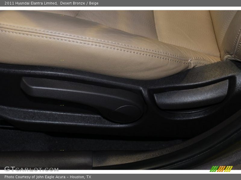 Desert Bronze / Beige 2011 Hyundai Elantra Limited