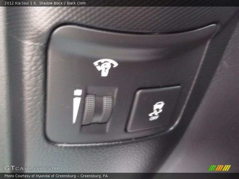 Shadow Black / Black Cloth 2012 Kia Soul 1.6