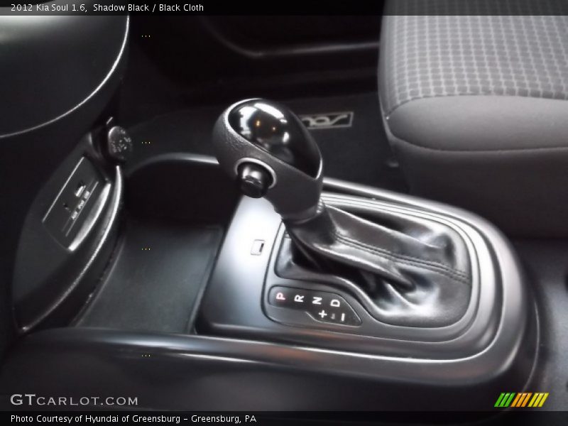 Shadow Black / Black Cloth 2012 Kia Soul 1.6