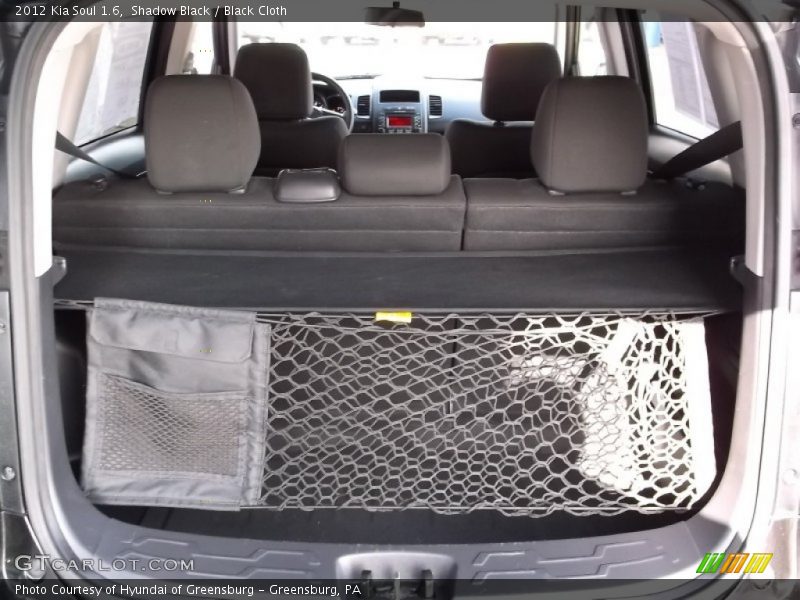 Shadow Black / Black Cloth 2012 Kia Soul 1.6