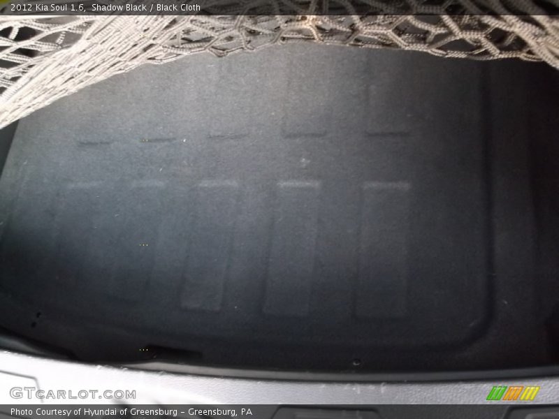 Shadow Black / Black Cloth 2012 Kia Soul 1.6