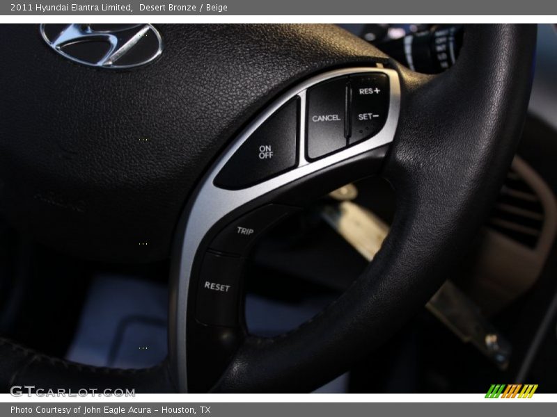 Desert Bronze / Beige 2011 Hyundai Elantra Limited
