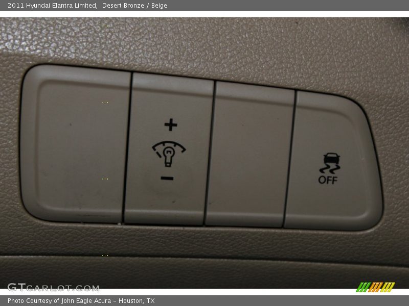 Desert Bronze / Beige 2011 Hyundai Elantra Limited