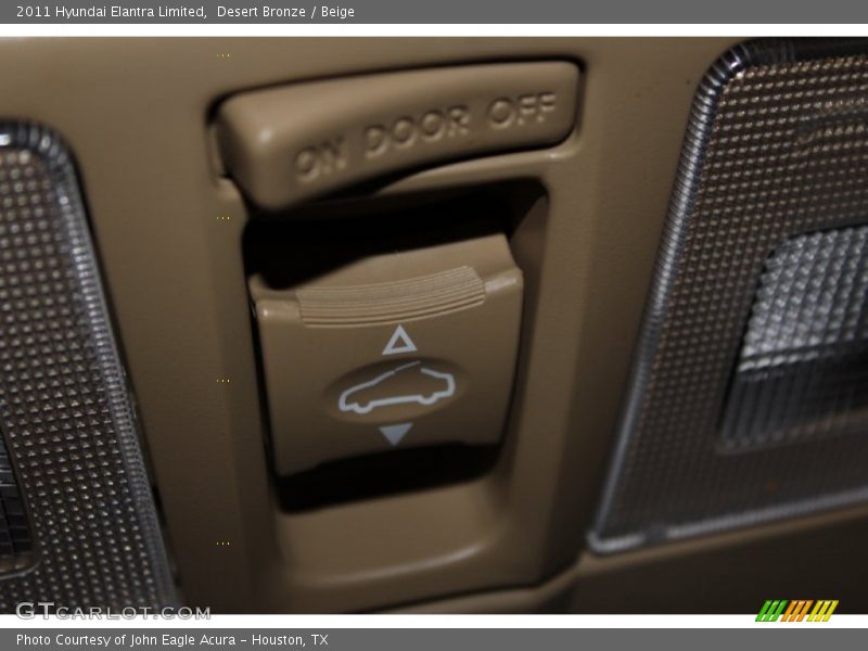 Desert Bronze / Beige 2011 Hyundai Elantra Limited