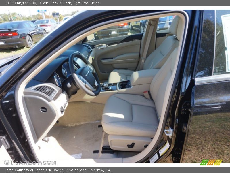Gloss Black / Black/Light Frost Beige 2014 Chrysler 300
