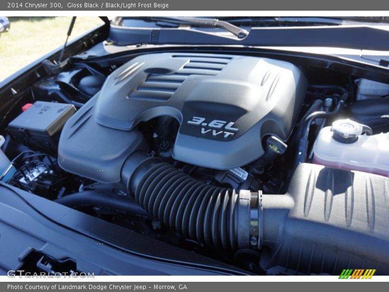 Gloss Black / Black/Light Frost Beige 2014 Chrysler 300