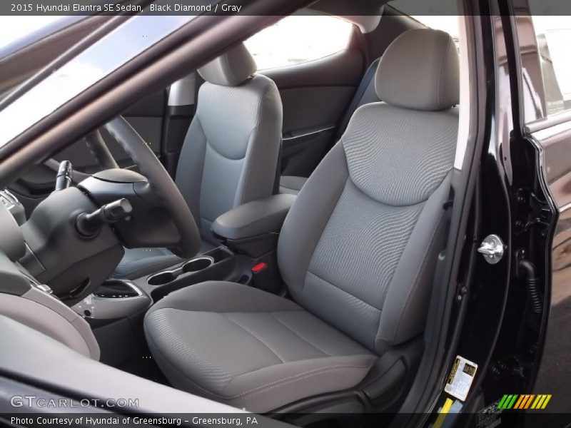 Black Diamond / Gray 2015 Hyundai Elantra SE Sedan