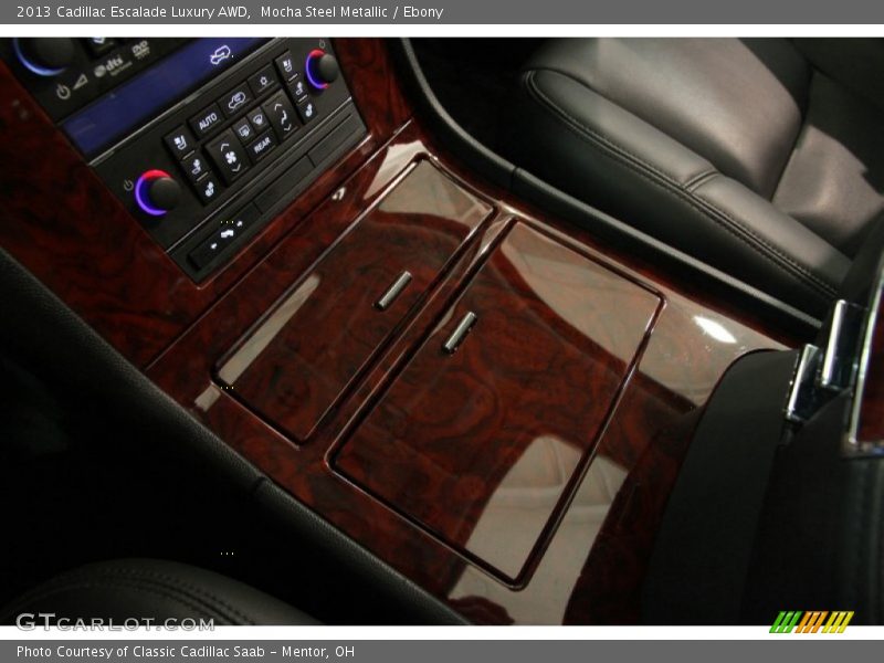 Mocha Steel Metallic / Ebony 2013 Cadillac Escalade Luxury AWD
