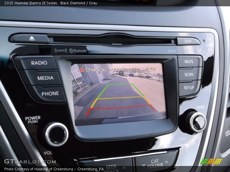 Black Diamond / Gray 2015 Hyundai Elantra SE Sedan