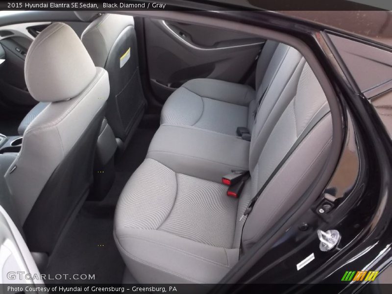 Black Diamond / Gray 2015 Hyundai Elantra SE Sedan