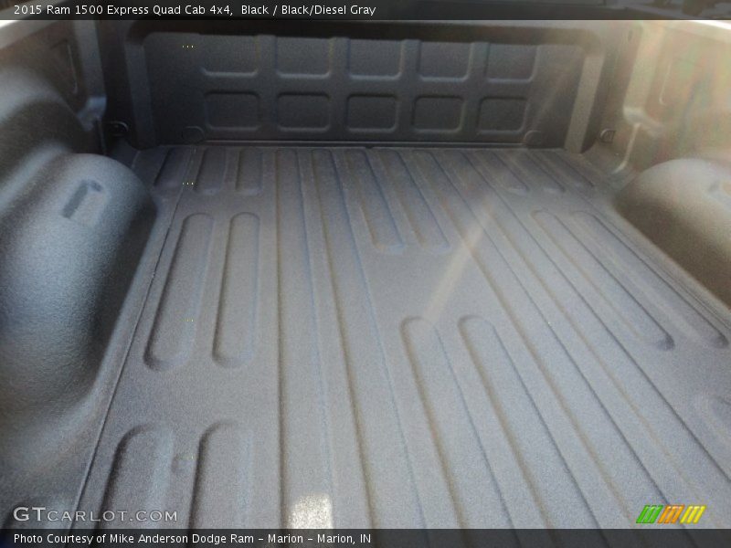 Black / Black/Diesel Gray 2015 Ram 1500 Express Quad Cab 4x4